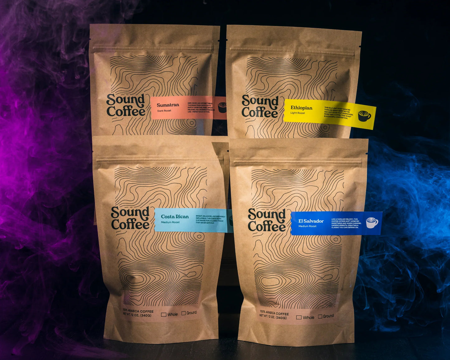 Sound Coffee Roasters Choice Coffee option