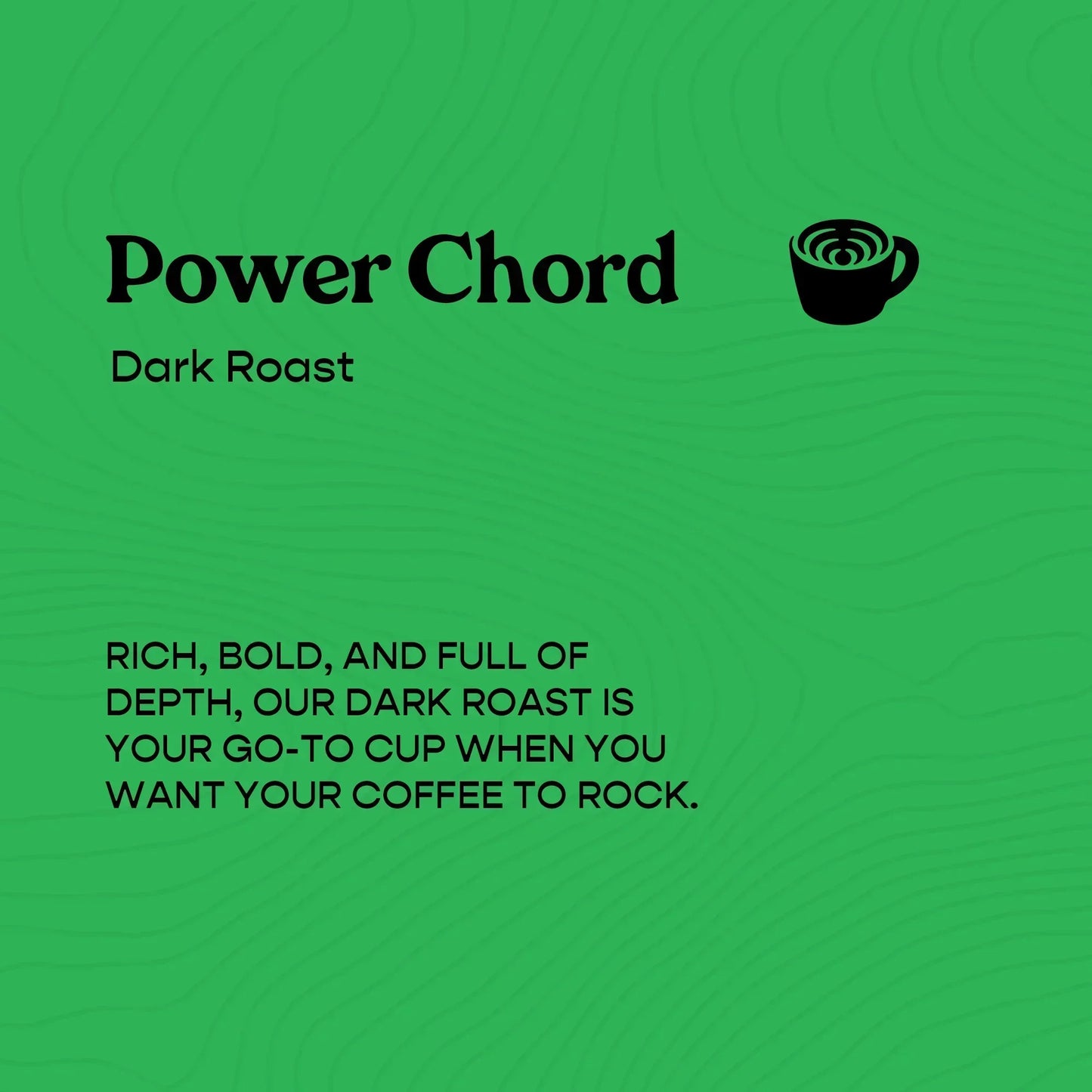 Sound Coffee Power Chord Dark Roast blend