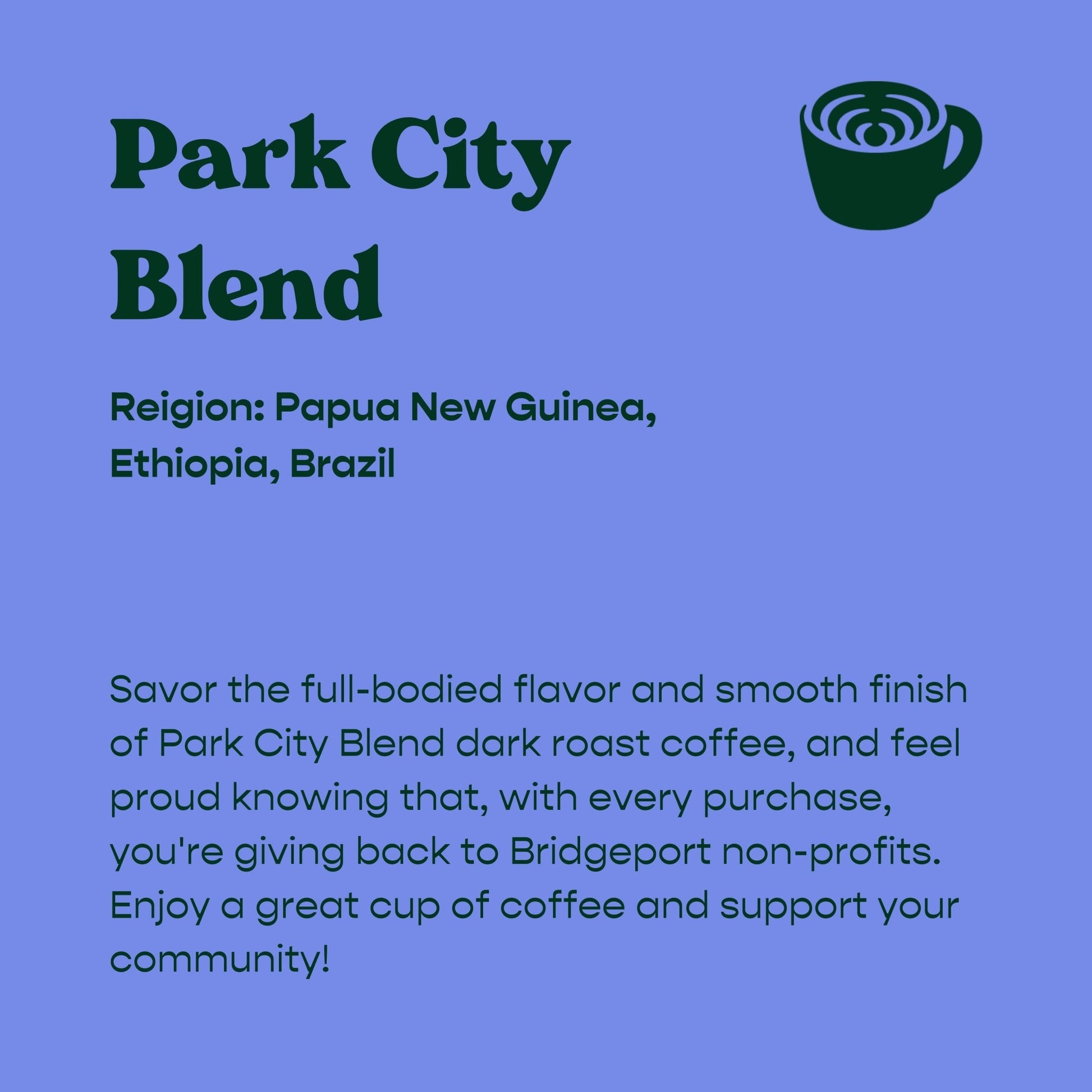 Park City Blend (Medium Roast) - Sound Coffee