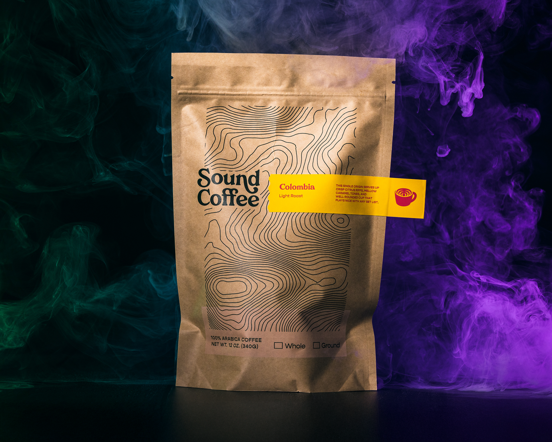 Colombia Light Roast Coffee | Single Origin – Sound Coffee