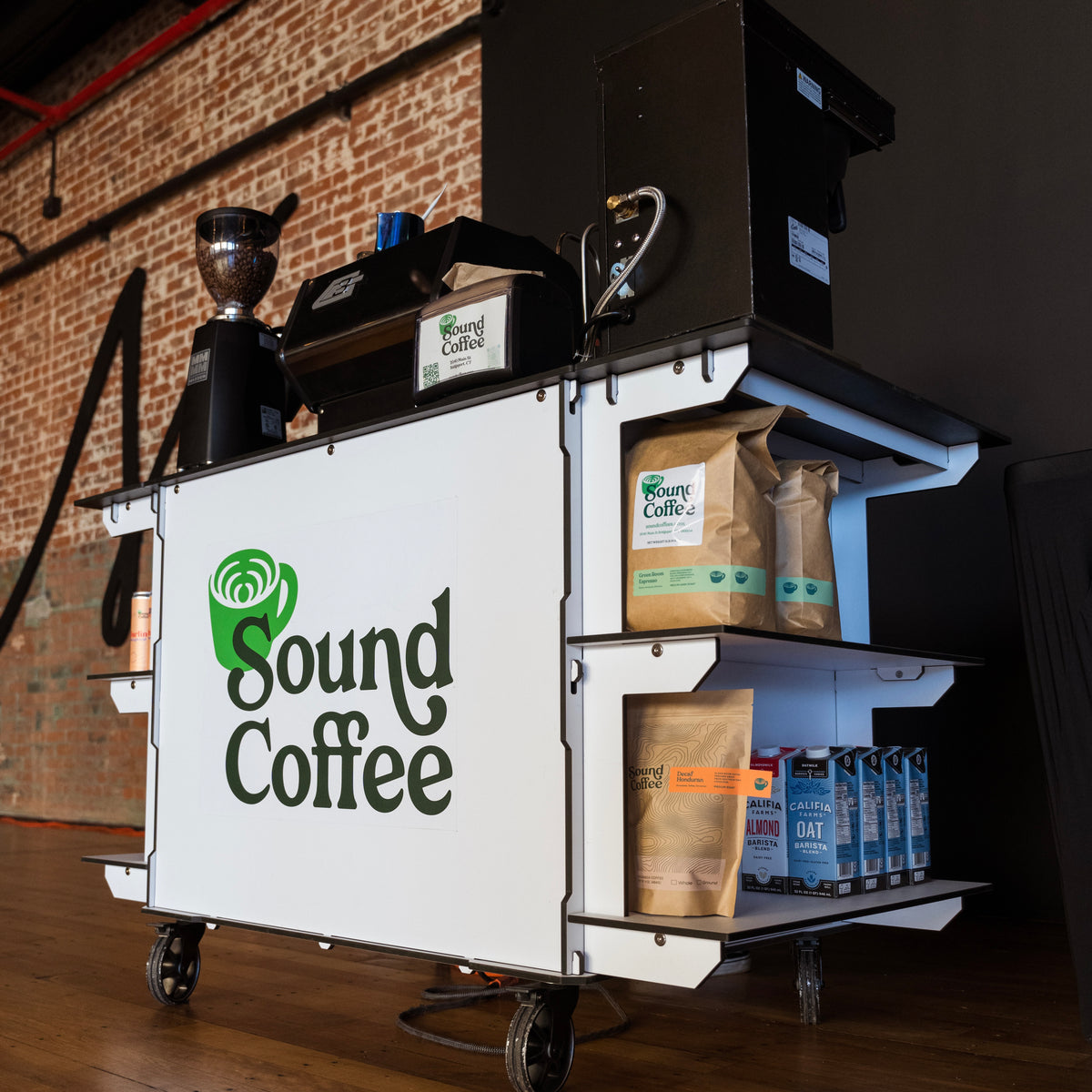 Sound Coffee Cart for Coffee Catering