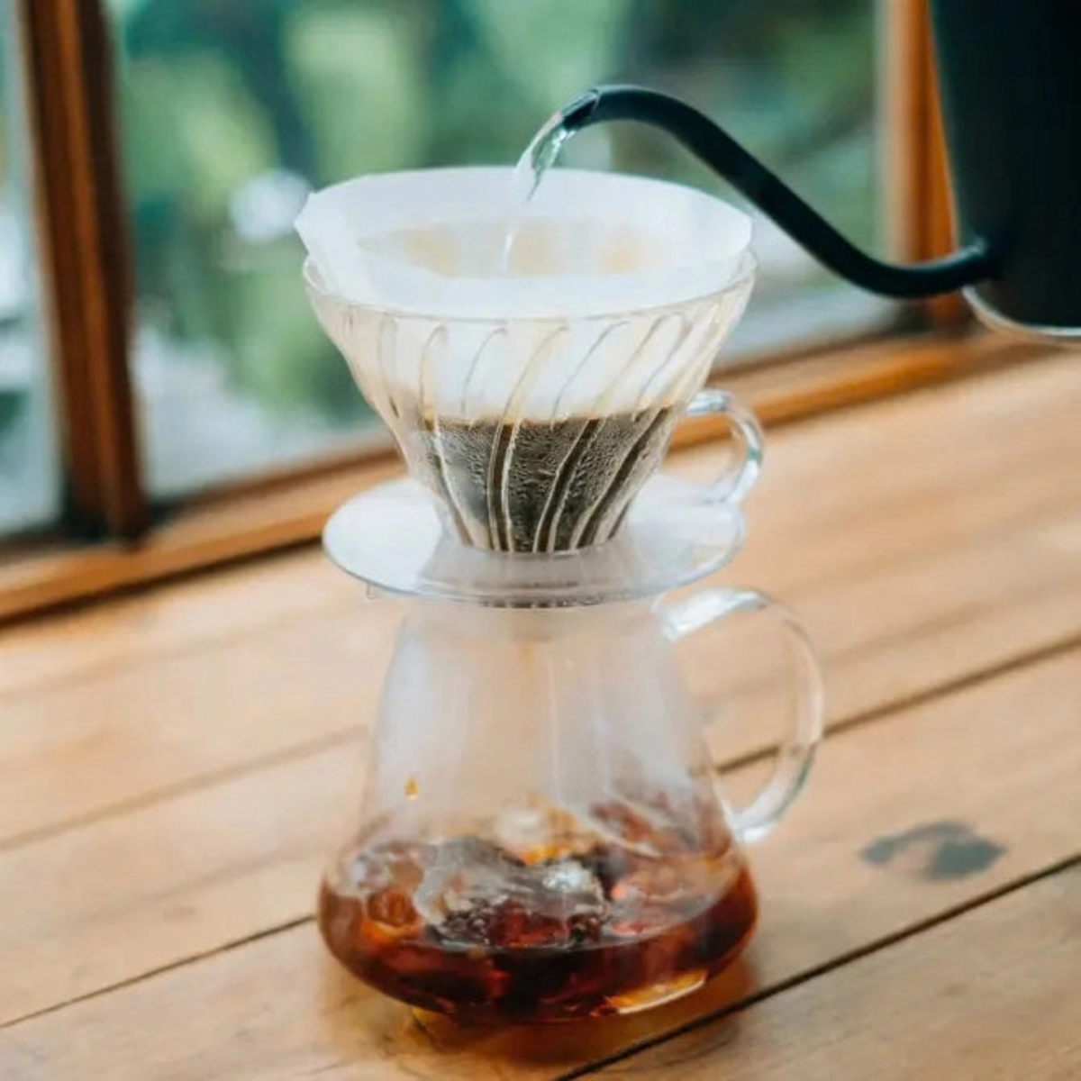 "Simply Hario" V60 Glass Brewing Kit 600mL