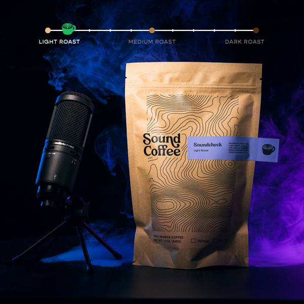 Package of Sound Coffee Soundcheck Signature Blends Light Roast