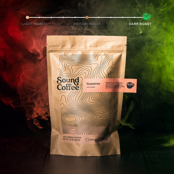 Package of Sound Coffee Sumatran Single Origins Dark Roast Coffee