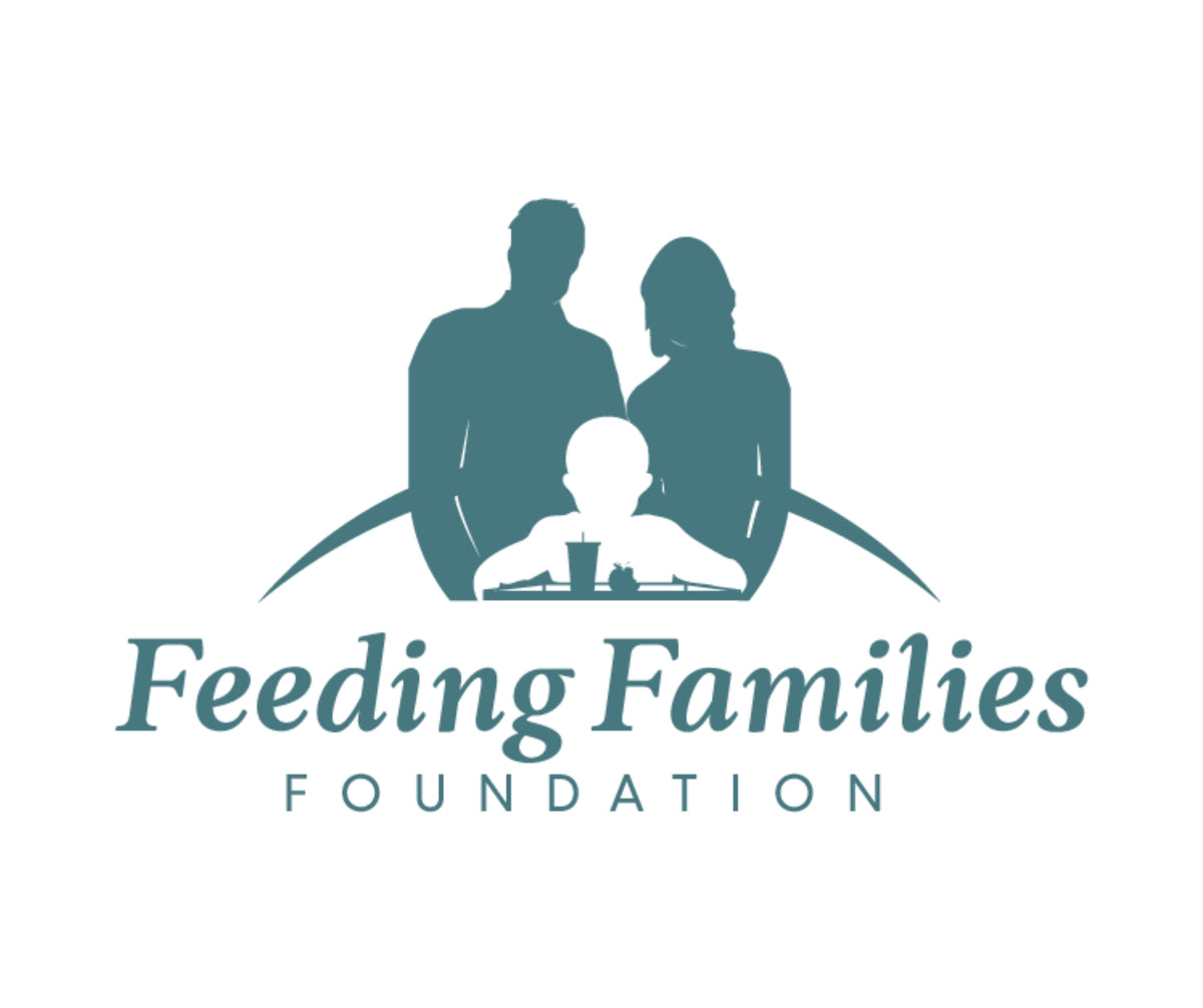 Feeding Families Foundation nonprofit logo with family silhouette