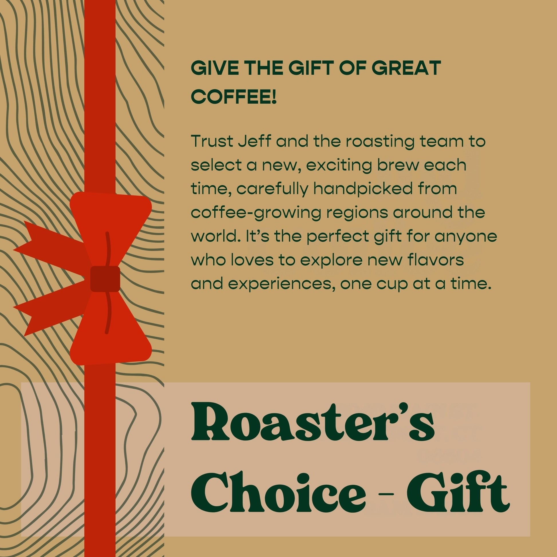 Roaster's Choice - Gift - Sound Coffee