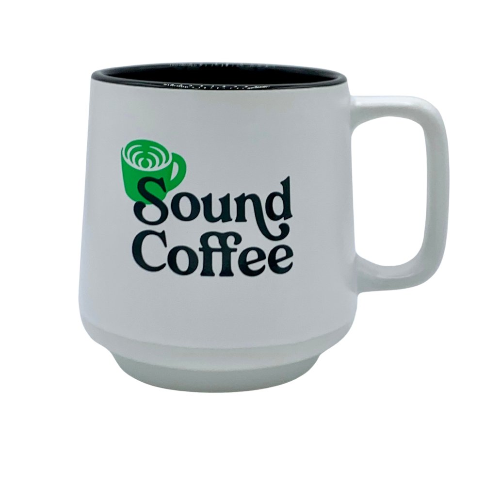 12oz Ceramic Coffee Mug - Sound Coffee